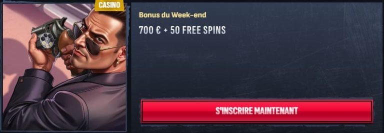 Mafia Casino bonus weekend